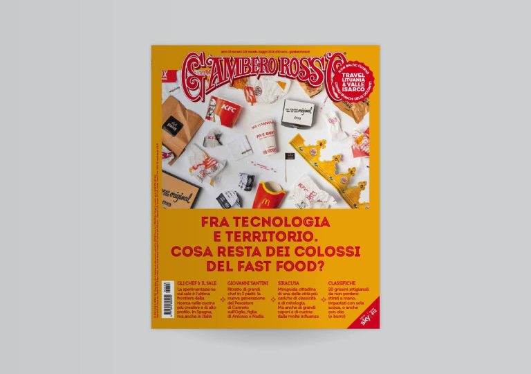 |La copertina del numero di maggio 2019 di Gambero Rosso