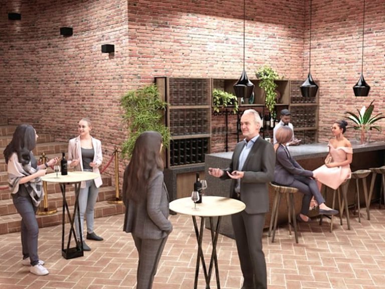 Enoteca di Siena - rendering progetto