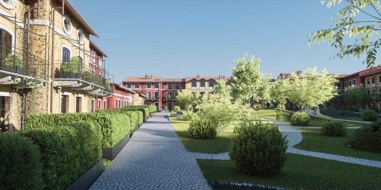 Il parco di Forrest in Town|L'esterno del complesso Forrest in Town