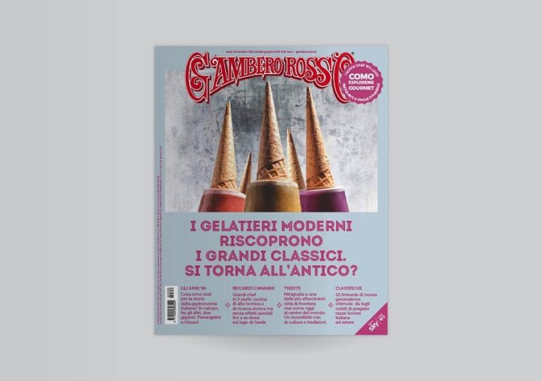 La copertine del mensile del Gambero Rosso di giugno