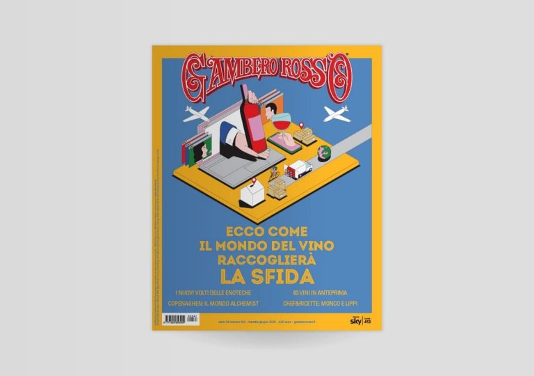 La copertina di giugno 2020 del Gambero Rosso|mensile giugno 2020