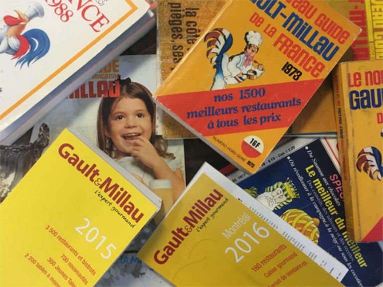 le copertine storiche della guida Gault&Millau
