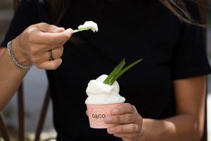 |gelato g&co|gelato alle rose g&co|G&Co premio sostenibilità|torta di g&co gelati