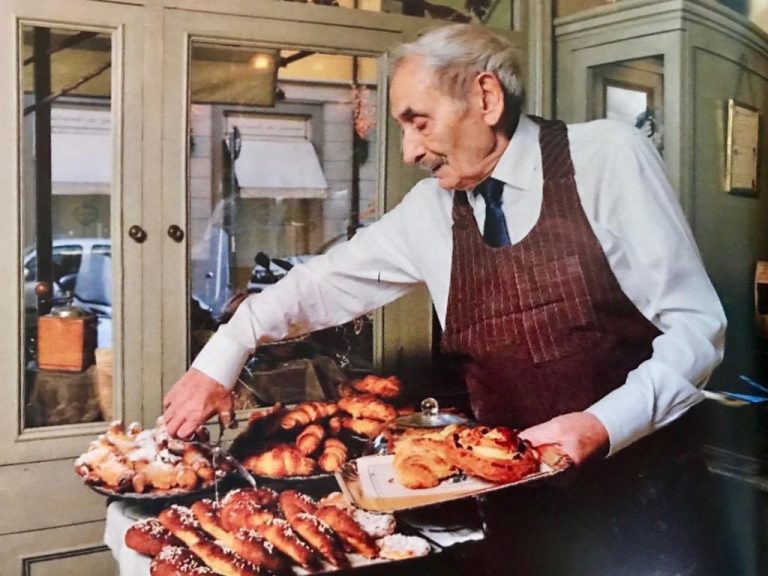 Giacomo Bulleri in pasticceria