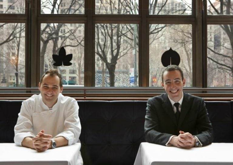 Daniel Humm e Will Guidara|La sala dell'Eleven Madison Park|