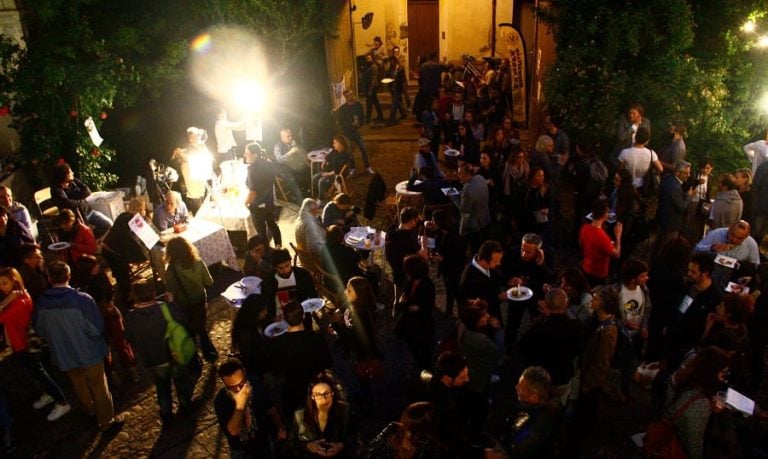 Un cortile di Faenza