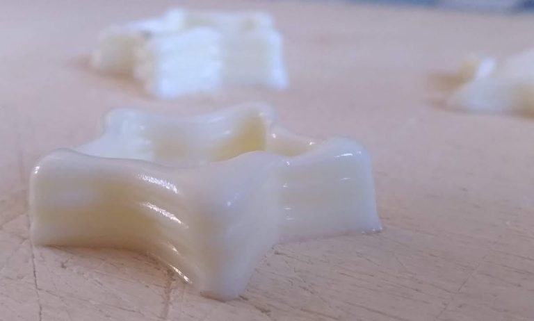 |Selene Biffi. che ha inventato la stampante 3d per il gelato. Credits di Manuel Coen|La stampa delle stelle di gelato|La stampa del gelato a forma di stella|L'imprenditrice sociale Selene Biffi