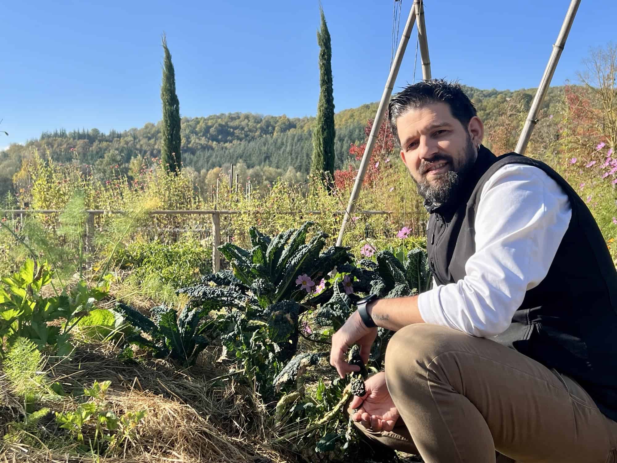 Nel veccho monastero in Umbria lo chef Lorenzo Cantoni cambia tutto e rivoluziona la cucina