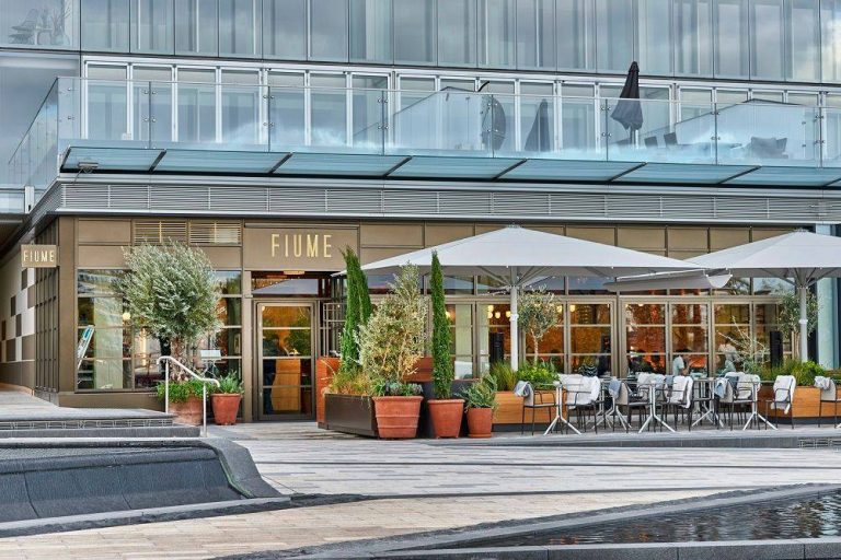 La terrazza di Fiume a Londra|Pasta con i ricci