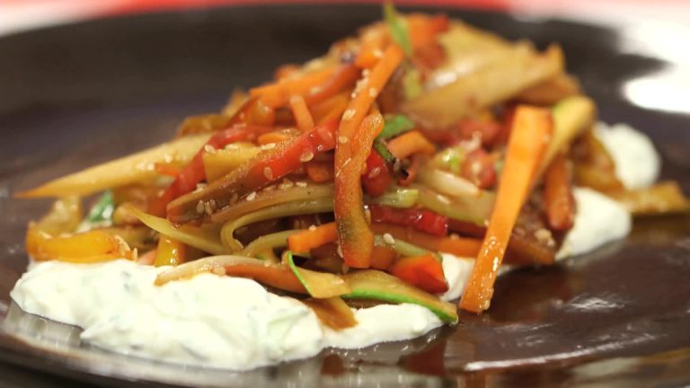 Millefoglie di verdure|Zenzero candito