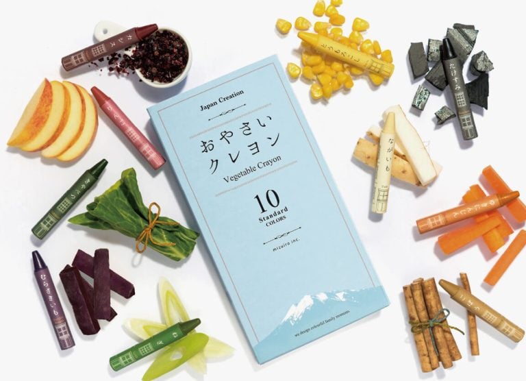 Scopri i pastelli vegetali prodotti in Giappone