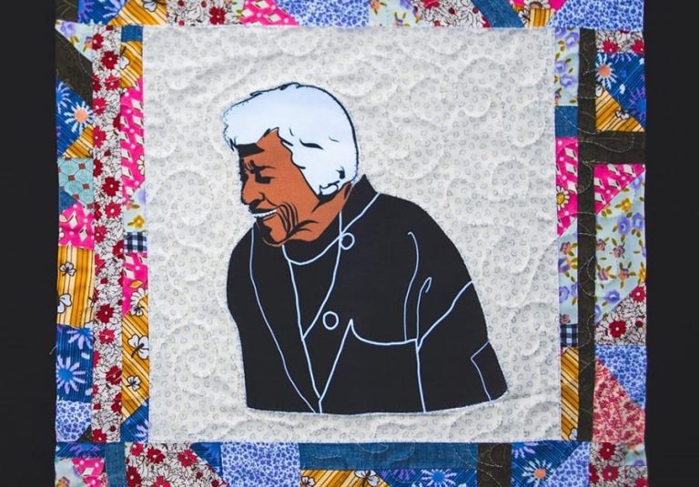 Coperta d'autore con Leah Chase per il Mofad||Ritratto in primo piano di Leah Chase|
