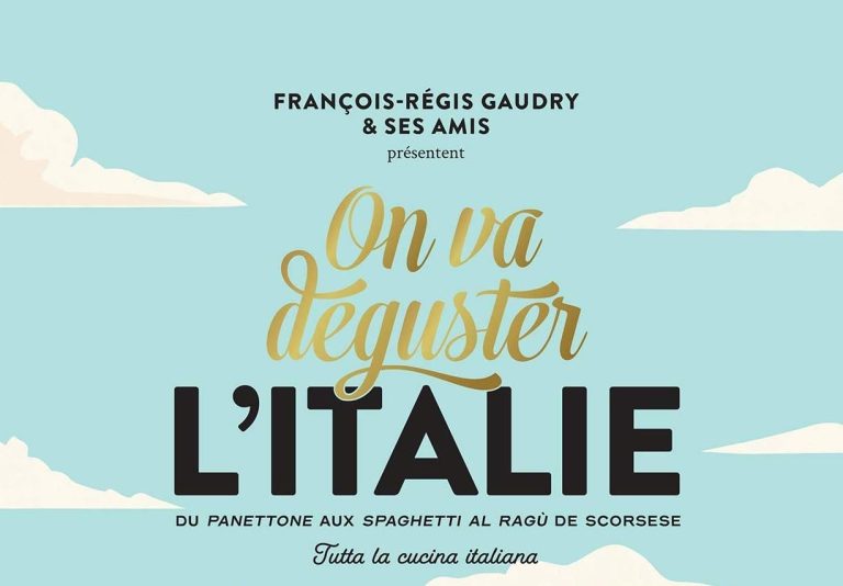|On va déguster l’Italie||François-Régis Gaudry OVDI|On va déguster l’Italie galaxie gnocchi|On va déguster l’Italie cuisine migrante||On va déguster l’Italie pasta pazza||On va déguster l’Italie spaghetti al pomodoro||pasta-pazza