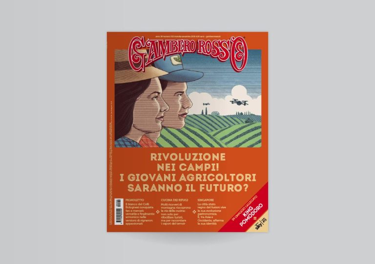 La copertina del Gambero Rosso di settembre 2019|Due pagine del Gambero Rosso di settembre 2019||||Ricette sul mensile del Gambero Rosso||