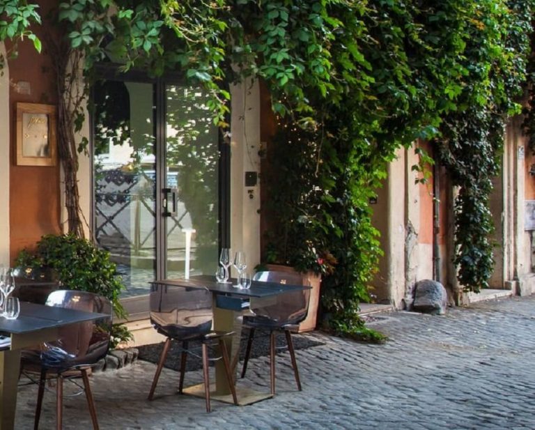 Il dehors di Per Me a Roma|Un piatto di Osteria Fernanda a Roma|Un piatto di Madama Piola|Ciccio Sultano