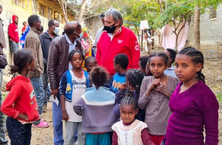 FRancesco Rocca|Francesco Rocca in Tigray|Tigray emergenza alimentare|Etiopia|Etiopia