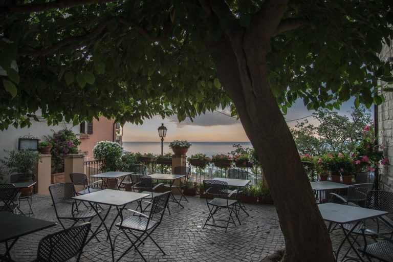 La terrazza della Locanda Rocco