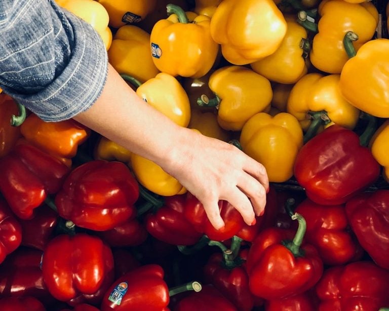 Peperoni al supermercato|L'interfaccia di Setai sul telefono