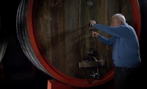 Gianfranco Soldera in cantina