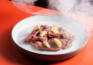 Un piatto del ristorante Trequarti