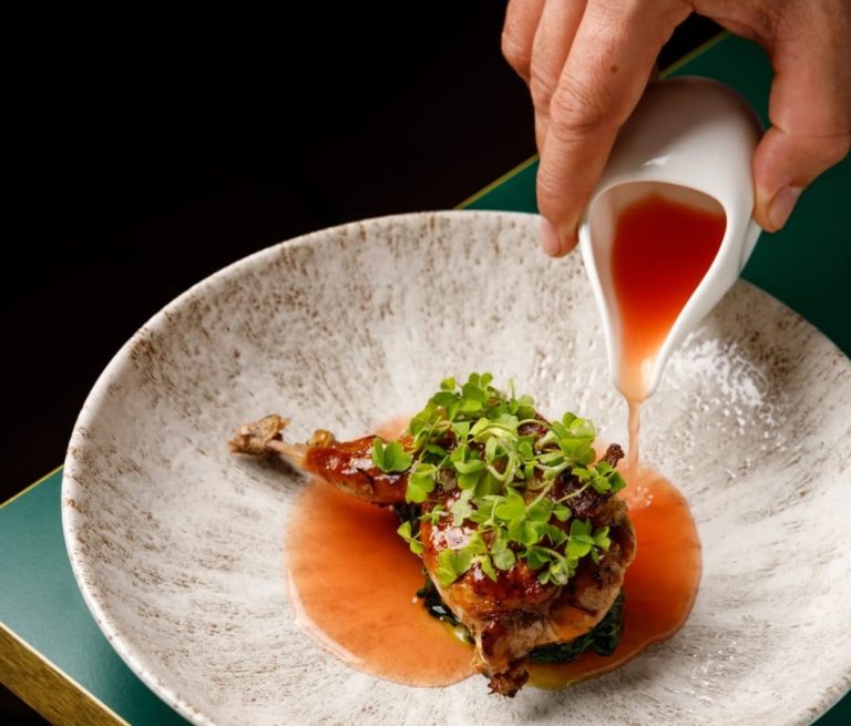 Un piatto del ristorante Sintesi|Un piatto del ristorante Sintesi