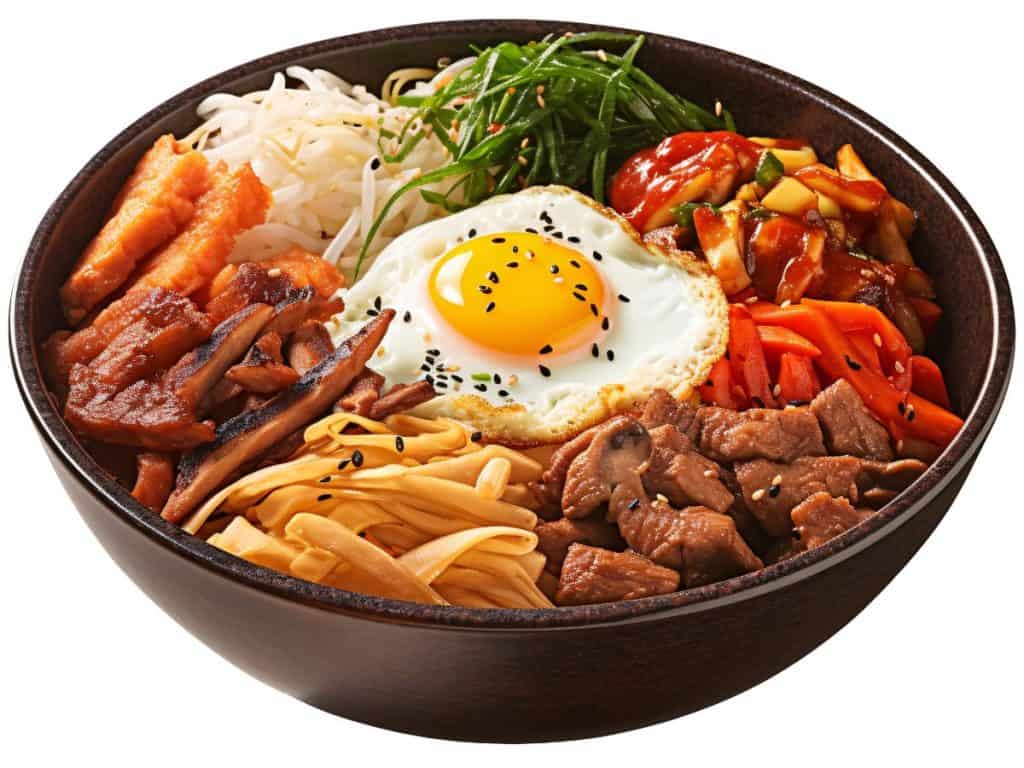 cucina sudcoreana: bibimbap