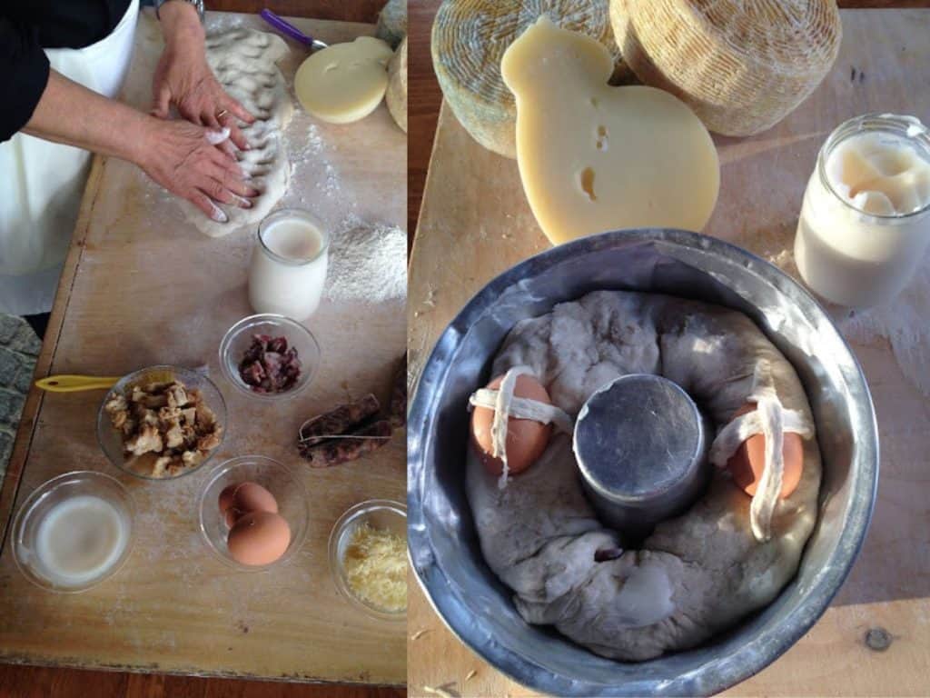 ingredienti casatiello abcheese