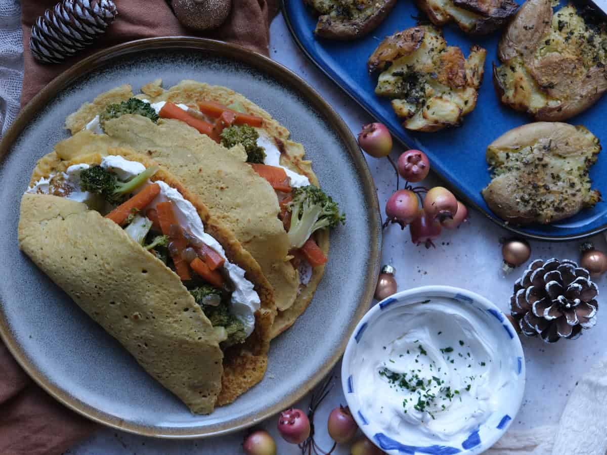 Crêpes senza glutine: un secondo piatto perfetto per le feste