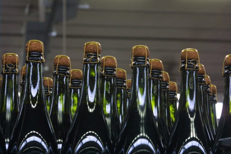 Bottiglie di lambrusco