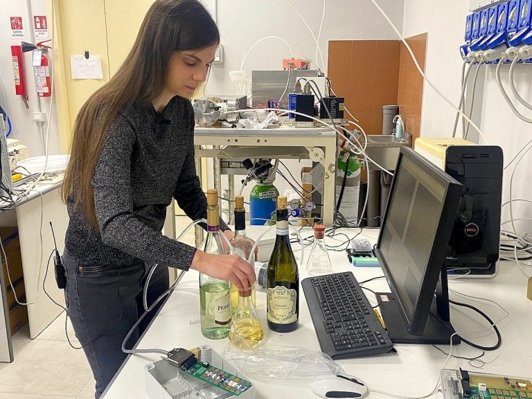 Naso Elettronico vino - UniCatt - Sonia Freddi fisica
