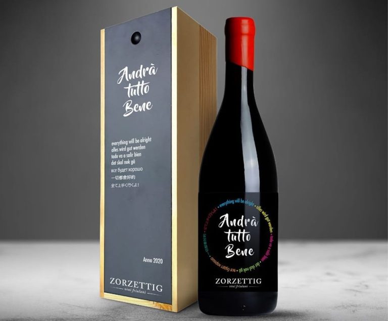 Una bottiglia solidale di Zorzettig