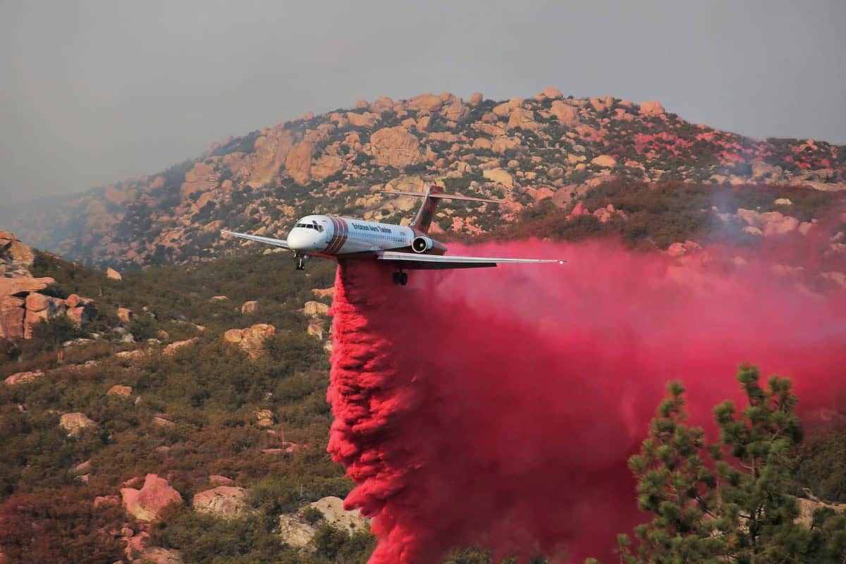 A Los Angeles una strana polvere rosa potrebbe mettere a repentaglio la viticoltura biologica