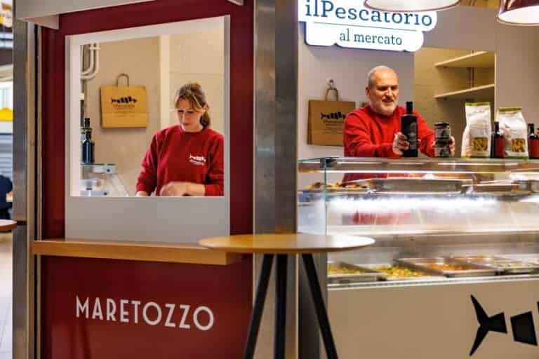 Il Pescatorio al mercato, Emanuele Scimmo e Simona Bontà 2 - foto di Andrea Di Lorenzo