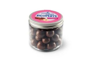 Nocciole tostate ricoperte da cioccolato al latte