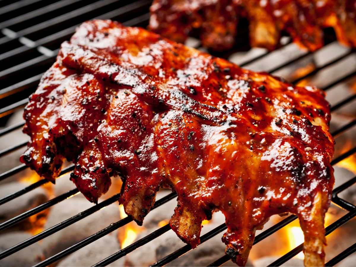 barbecue costine di maiale