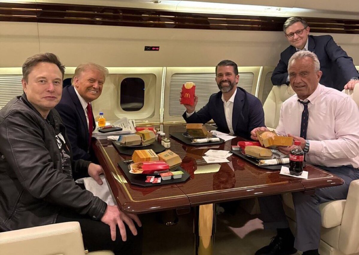 rump musk mcdonald's af1