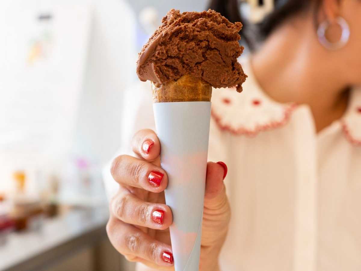 Cono gelato di Pasticceria Celestina 