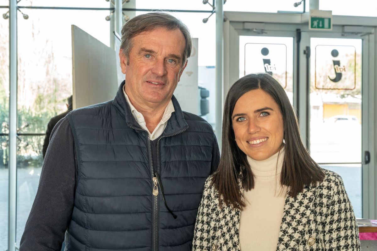 Giorgia Fregnan con il padre Marco