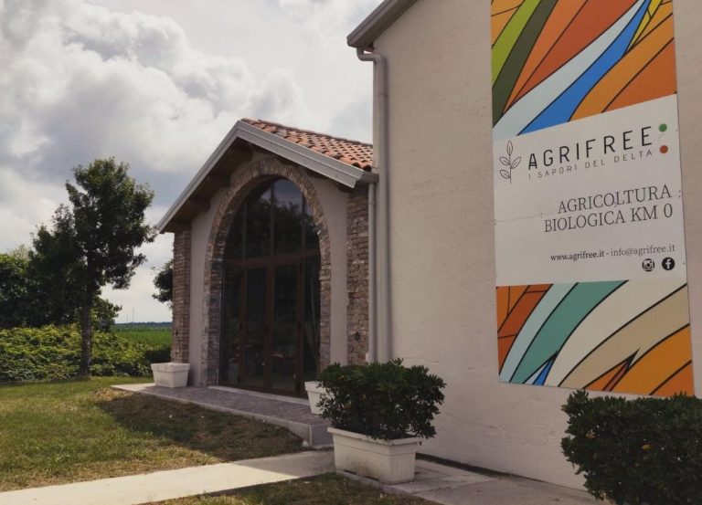 Ingresso Agrifree - Porto Viro (RO) - Delta del Po versante veneto