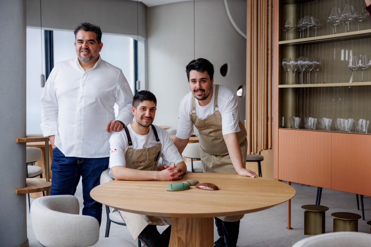 Roy Caceres, Giovanni Olivieri e Pier Mario Fiengo da Orma Roma