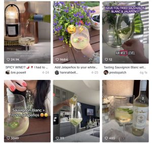 TikTok Sauvignon Blanc Jalapenos