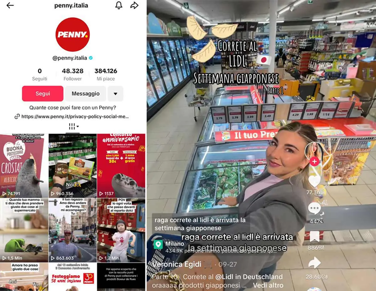 La spesa la decide TikTok: supermercati guidati da trend social e influencer La spesa la decide TikTok: supermercati guidati da trend social e influencer