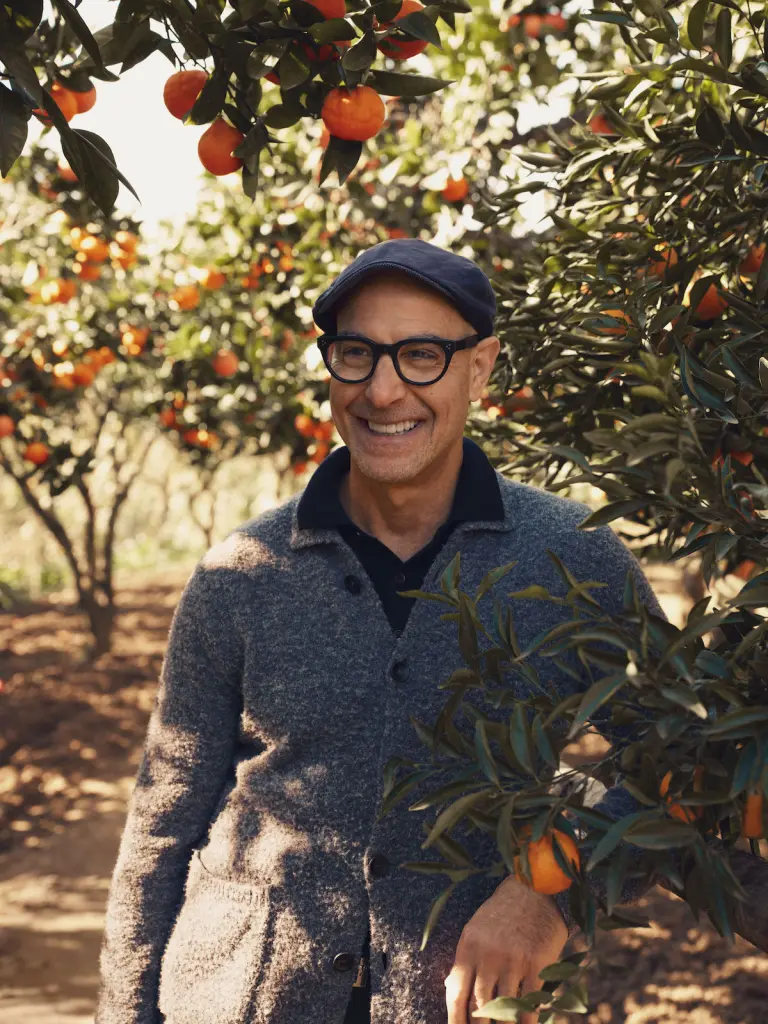 Stanley Tucci in Sicily during production of National Geographic's "Tucci in Italy" series. (National Geographic/Matt Holyoak)