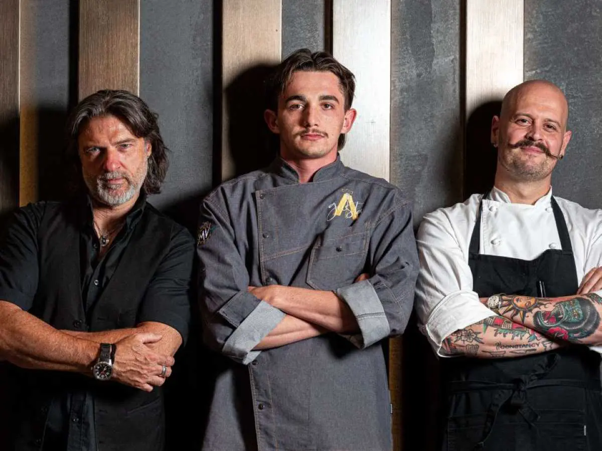 Alessandro Mastrofini, Riccardo Celon e Edoardo Conti. Foto di Alessandro Micarelli