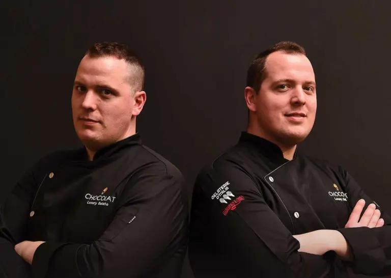 Claudio e Marco Zanette, gelatieri di Chocolat a Mestre