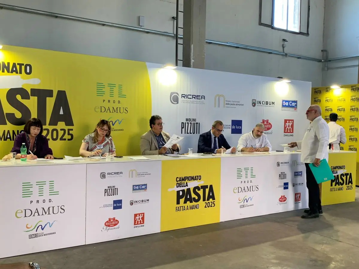 Giuria del Campionato della pasta fatta a mano 2025