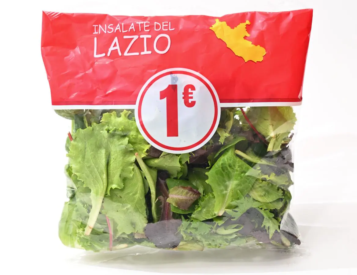 Insalata in busta - Insalate del Lazio San Lidano1 euro