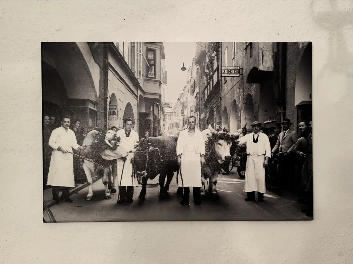 Foto d'epoca di Karl Schmidt