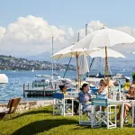 Ristorante sul lago a Zurigo