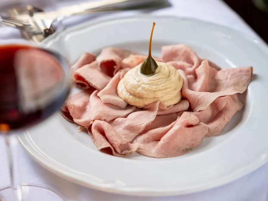 Vitello Tonnato di Albergo Ristorante San Giors